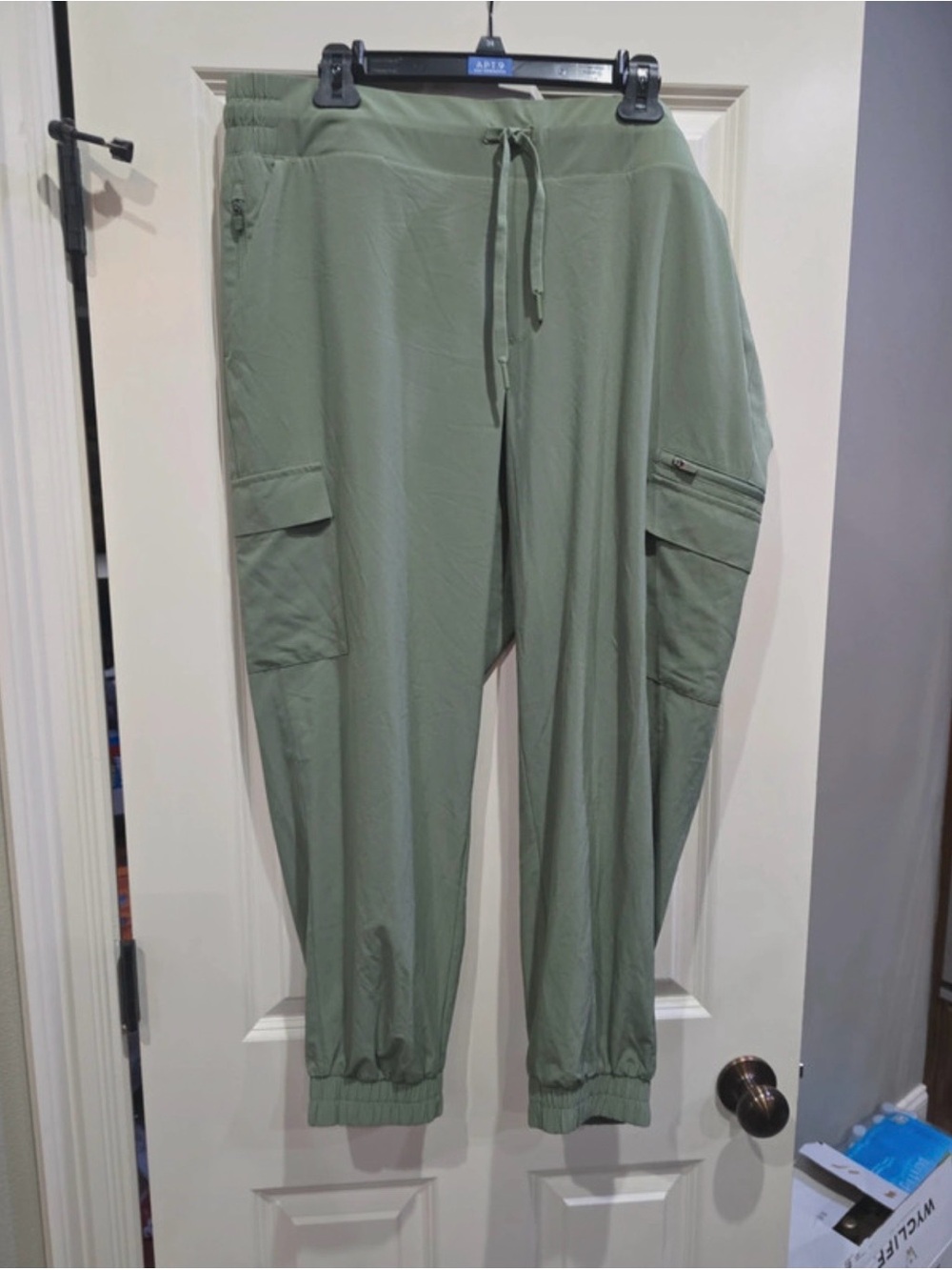 all in motion Olive Green Cargo Jogger Pants